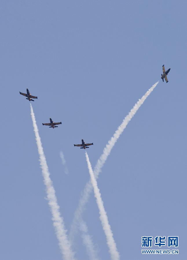 Planes on display of the 10th Russia National Aerospace Exhibition in Moscow 